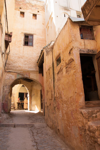 City of Meknes next to a Damascene workshop