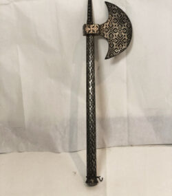 Damascene Jewish Armor Shield Set – Handmade Silver Damascene Warrior Shield & Sword – Medieval Wall Decor – Collector's Display - Image 2