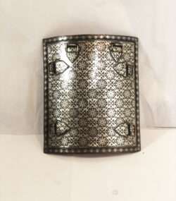 Damascene Jewish Armor Shield Set – Handmade Silver Damascene Warrior Shield & Sword – Medieval Wall Decor – Collector's Display - Image 5