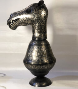 Handmade Camel Head Vase, Engraved Metal Vase, Luxury Camel Decor, Artisan Home Accent, Unique Moroccan Gift - Image 10