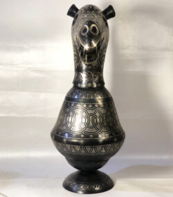 Handmade Camel Head Vase, Engraved Metal Vase, Luxury Camel Decor, Artisan Home Accent, Unique Moroccan Gift - Image 6