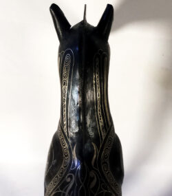 Handmade Damascene Horse Statue – Silver Inlay Metal Horse Sculpture – Moroccan Artisan Decor – Equestrian Gift – Luxury Home Accent - Image 8
